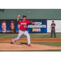 Carolina Mudcats pitcher Noah Zavolas