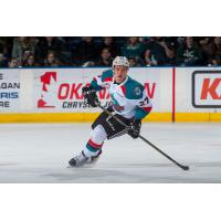 Kelowna Rockets right wing Lane Zablocki