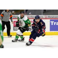 Forward Sergei Alkhimov with the Regina Pats
