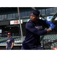 Jimmy Paredes with the Somerset Patriots