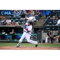 Jaycob Brugman of the Tacoma Rainiers