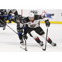 Vancouver Giants forward Justin Sourdif
