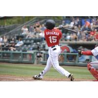 Jaycob Brugman of the Tacoma Rainiers
