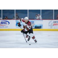 Defenseman Dakota Mermis with the Tucson Roadrunners