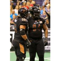 Steven Gurrola and Lamar Mady of the Arizona Rattlers