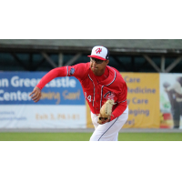 Hagerstown Suns pitcher Angel Guillen