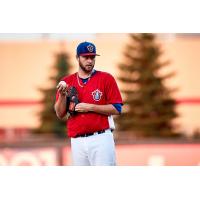 Ottawa Champions pitcher Austin Chrismon