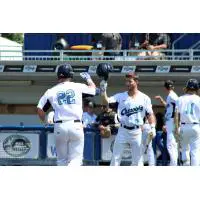 Lakeshore Chinooks celebrate a run