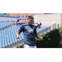 New England Revolution forward Gustavo Bou