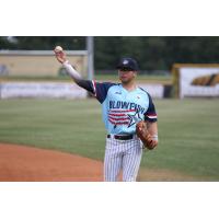 Jared Williams playing for the Lexington County Blowfish