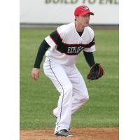Sioux City Explorers shortstop Nate Samson