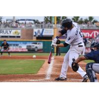Alex Kirilloff of the Pensacola Blue Wahoos at bat