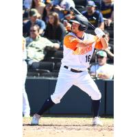 Las Vegas Aviators outfielder Mark Payton