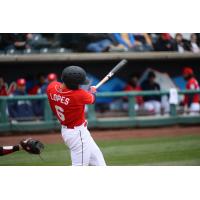 Tacoma Rainiers infielder Tim Lopes