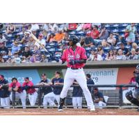 Lewin Diaz of the Pensacola Blue Wahoos