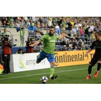 Jonathan Campbell scored the lone goal for Seattle Sounders FC vs. Borussia Dortmund
