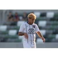 San Antonio FC forward Frank Lopez