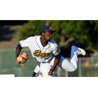 Burlington Bees pitcher Hector Yan