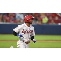 Jonah McReynolds of the Spokane Chiefs rounds the bases