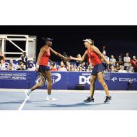 Washington Kastles all-star Nicole Melichar faced tough competition in her first match back in the lineup