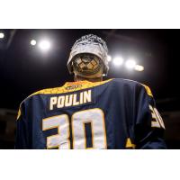 Georgia Swarm goaltender Mike Poulin