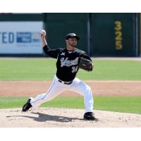 Pitcher Zac Grotz with the York Revolution