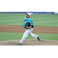 Long Island Ducks pitcher Seth Simmons