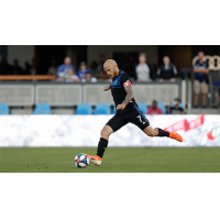 Magnus Eriksson scored the San Jose Earthquakes' lone goal, his fifth goal of the season