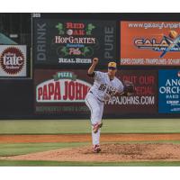 Carolina Mudcats pitcher Noah Zavolas