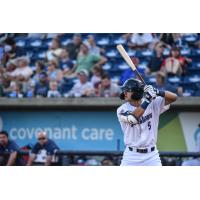 Mark Contreras of the Pensacola Blue Wahoos