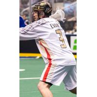 Defenseman Dylan Evans with the Philadelphia Wings