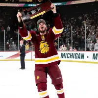 Blake young with the University of Minnesota-Duluth