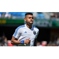 San Jose Earthquakes midfielder Anibal Godoy