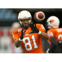 Receiver Geroy Simon with the BC Lions