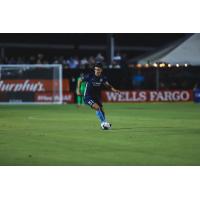 Sacramento Republic FC forward Cameron Iwasa against Las Vegas Lights FC