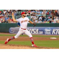 Memphis Redbirds pitcher Daniel Ponce de Leon