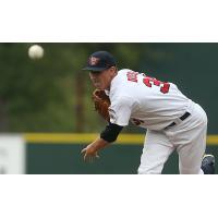 Pitcher Zack Dodson with the Winnipeg Goldeyes