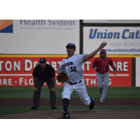 Somerset Patriots pitcher Zack Dodson