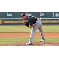 Long Island Ducks pitcher Joe Iorio
