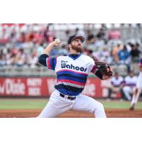 Pensacola Blue Wahoos pitcher Alex Phillips