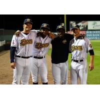Burlington Bees pitchers Parker Joe Robinson, Jose Soriano, Hector Yan and Chad Sykes combined for a no-hitter
