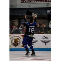 Forward Nicola Levesque with the Watertown Wolves
