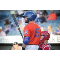 Jed Lowrie walked and homered for the Syracuse Mets on Thursday night