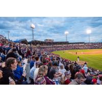 Spokane Indians fans pack Avista Stadium