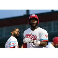 Chicago Dogs First Baseman Keon Barnum