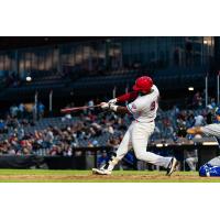 Chicago Dogs First Baseman Keon Barnum