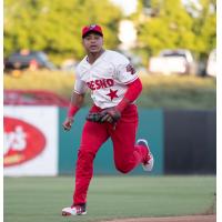 Fresno Grizzlies infielder Wilmer Difo