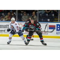 Kelowna Rockets vs. the Kamloops Blazers in preseason action