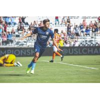 Sacramento Republic FC midfielder Dariusz Formella after his goal against Rio Grande Valley FC