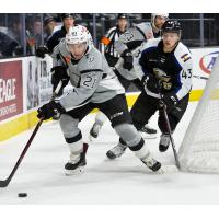 San Antonio Rampage forward Joey LaLeggia vs. the Colorado Eagles